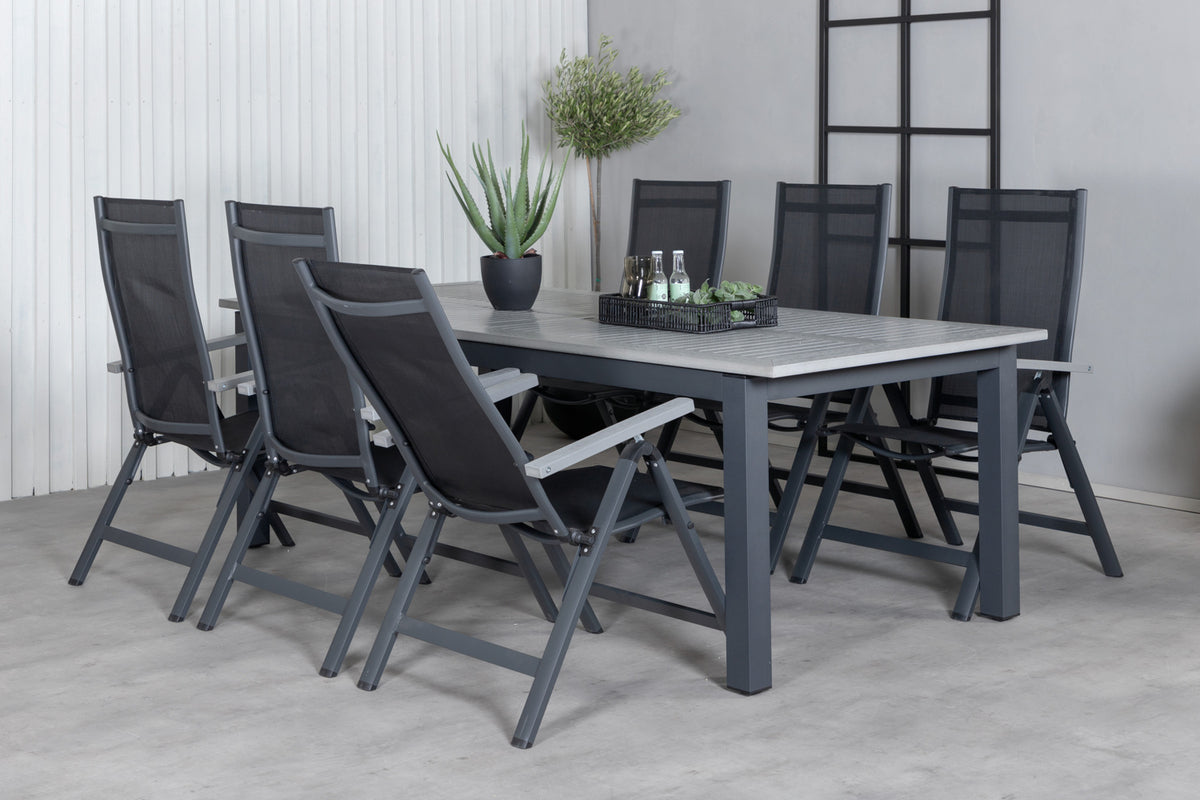 Albany, Albany Spisegrupper Sort Mørkegrå