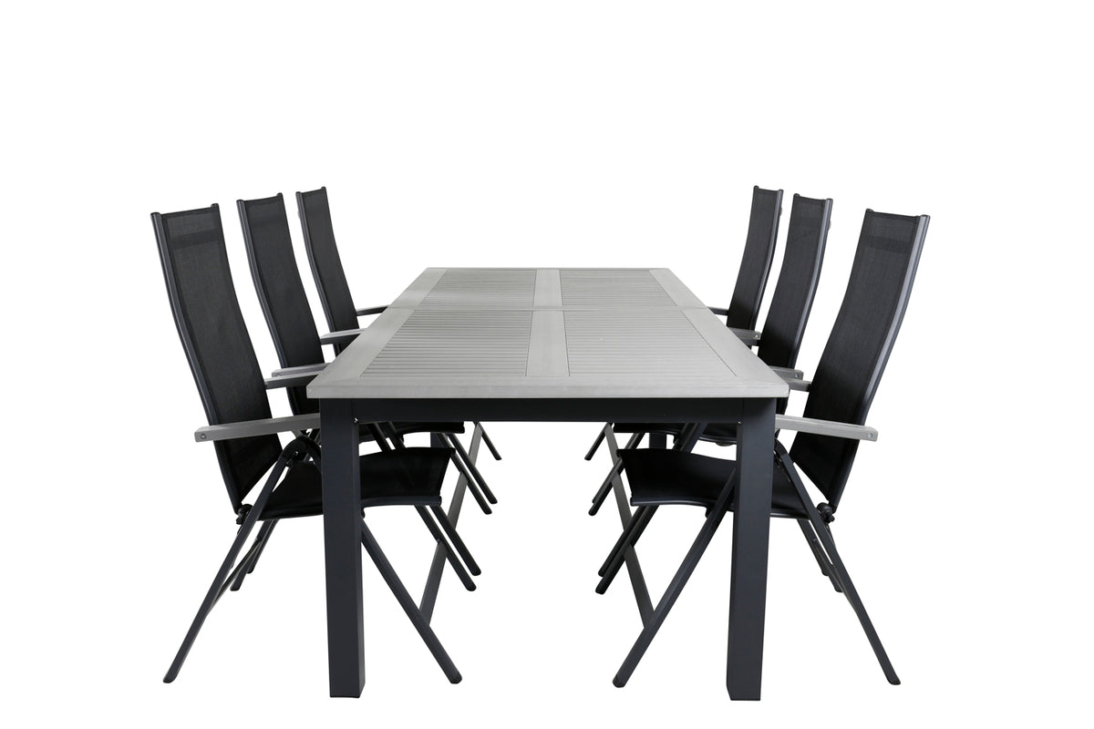 Albany, Albany Spisegrupper Sort Mørkegrå