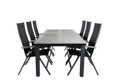 Albany, Albany Spisegrupper Sort Mørkegrå