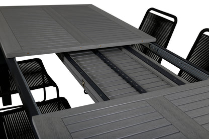 Albany, Lindos Spisegrupper Sort Mørkegrå