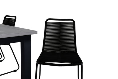 Albany, Lindos Spisegrupper Sort Mørkegrå