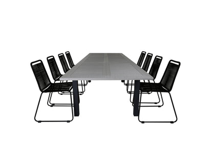 Albany, Lindos Spisegrupper Sort Mørkegrå