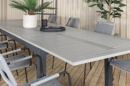 Albany, Lindos Spisegrupper Grå Mørkegrå