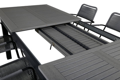 Albany, Lindos Spisegrupper Grå Mørkegrå