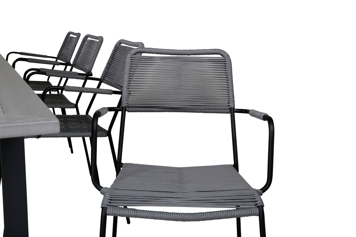 Albany, Lindos Spisegrupper Grå Mørkegrå