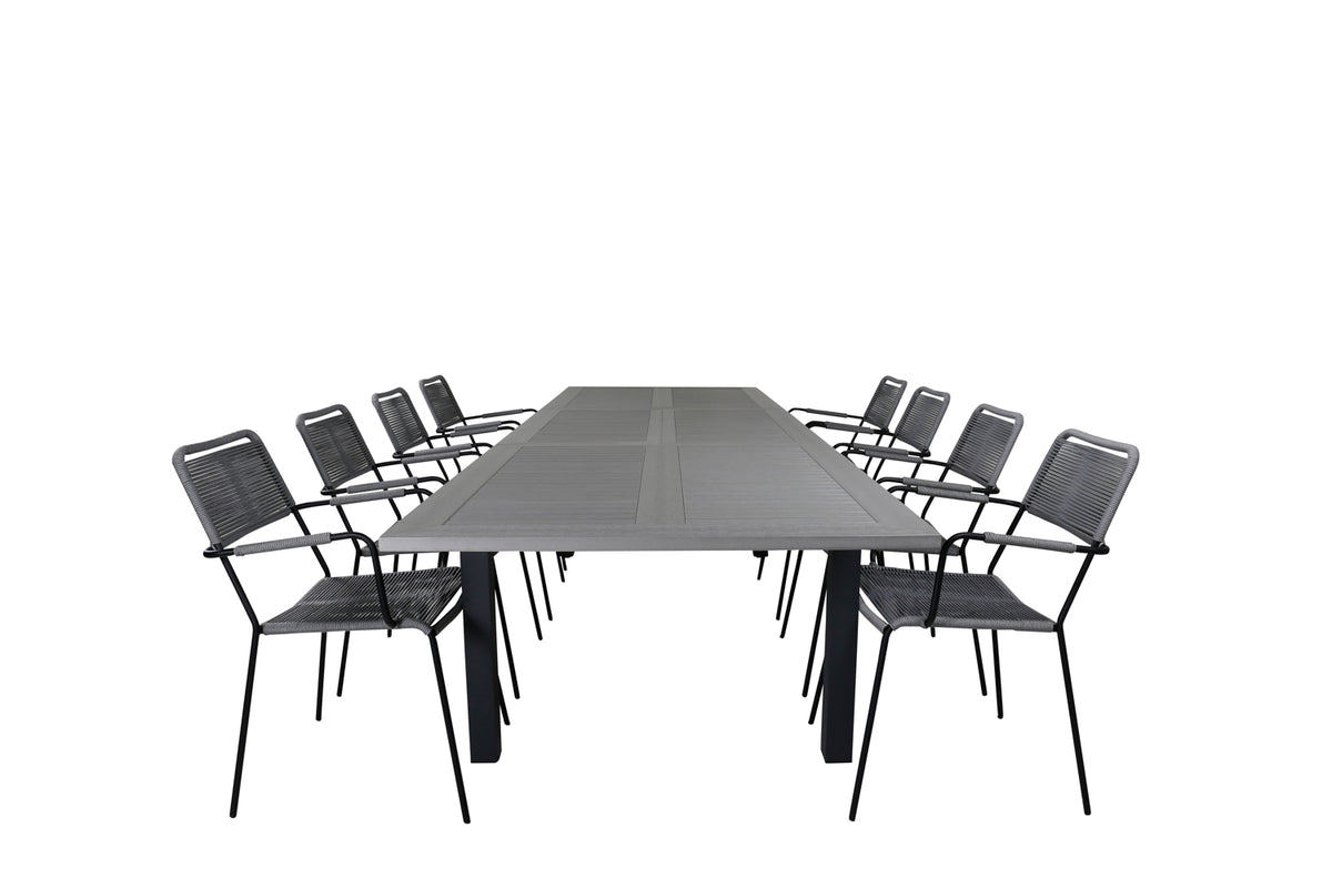 Albany, Lindos Spisegrupper Grå Mørkegrå