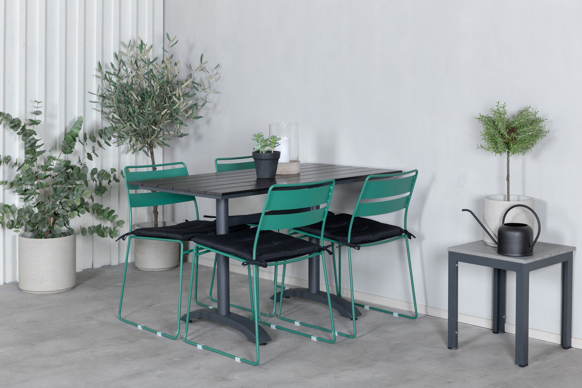 Denver, Lina Spisegrupper Grøn Sort