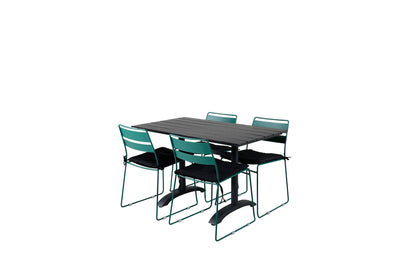 Denver, Lina Spisegrupper Grøn Sort