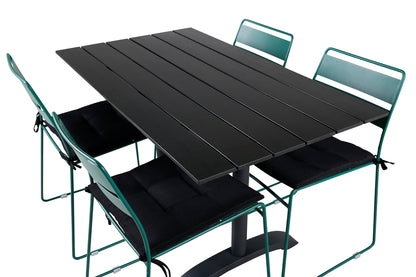 Denver, Lina Spisegrupper Grøn Sort