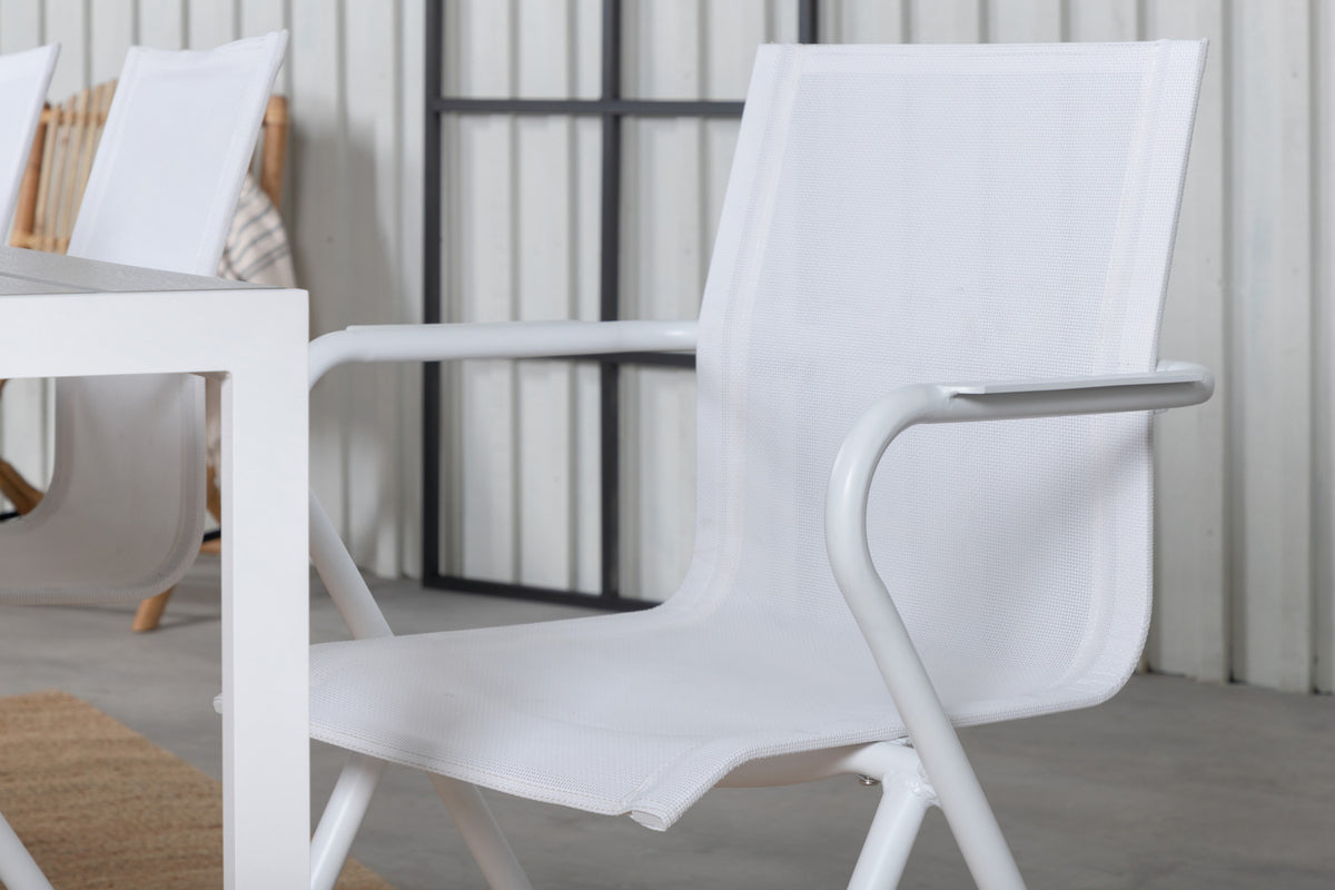 Spisebordsstol 6-pak Hvid +