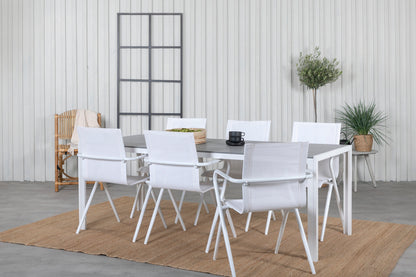 Spisebordsstol 6-pak Hvid +