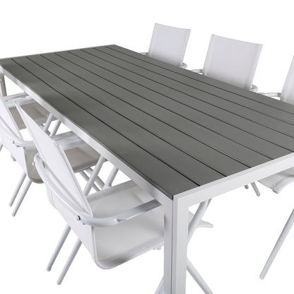 Spisebordsstol 6-pak Hvid +