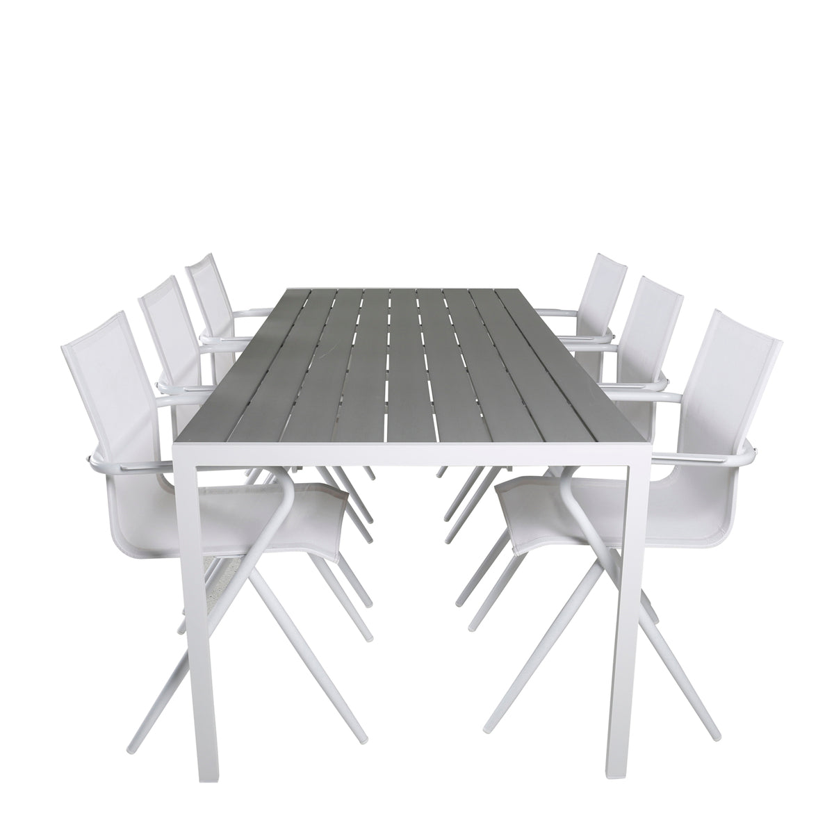 Spisebordsstol 6-pak Hvid +