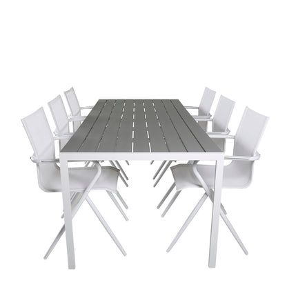 Spisebordsstol 6-pak Hvid +