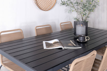 Lindos & Break Spisebordsstole Brun +