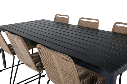 Lindos & Break Spisebordsstole Brun +