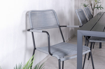 Spisegruppe Grå Sort