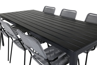 Spisegruppe Grå Sort