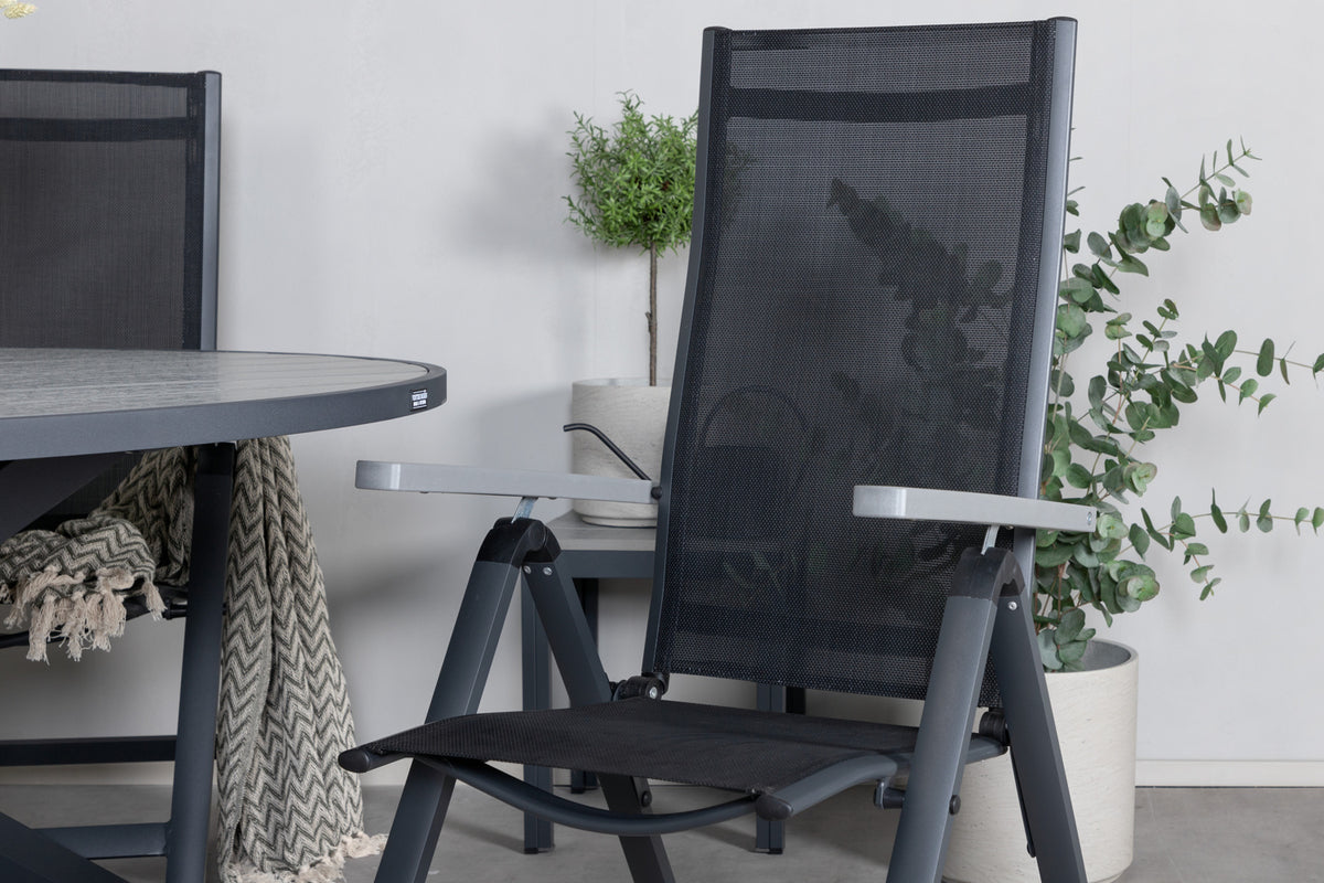 Parma, Albany Spisegrupper Sort Mørkegrå