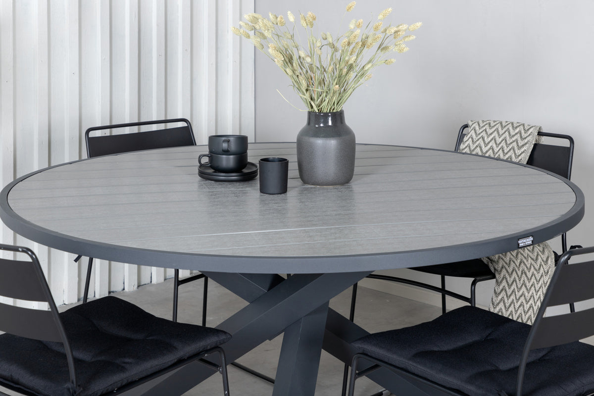 Parma, Lina Spisegrupper Sort Mørkegrå