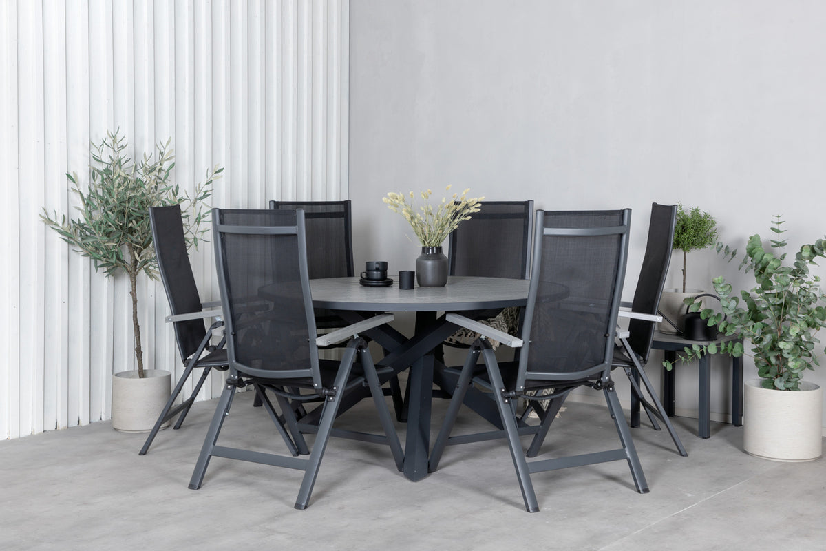 Parma, Albany Spisegrupper Sort Mørkegrå