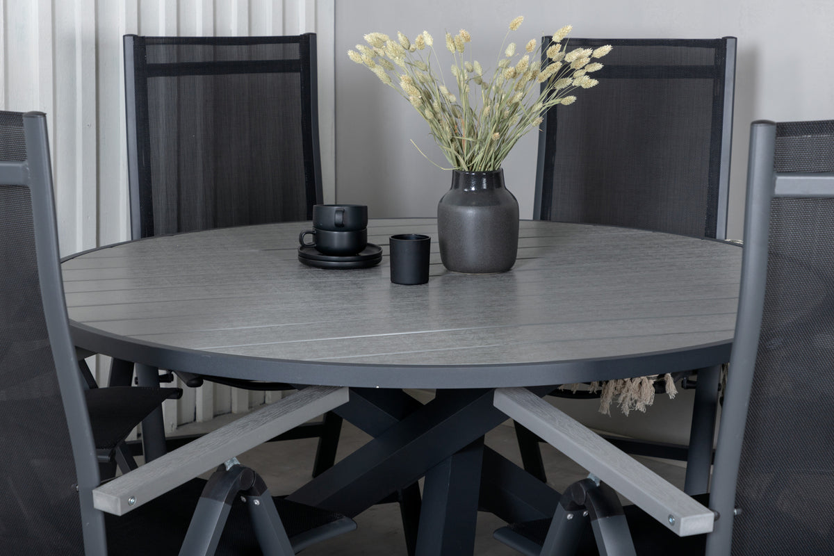 Parma, Albany Spisegrupper Sort Mørkegrå