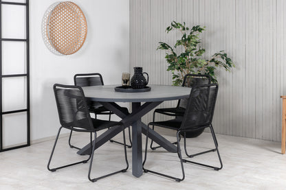 Parma, Lindos Spisegrupper Sort Mørkegrå