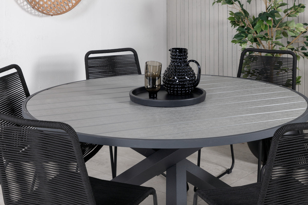 Parma, Lindos Spisegrupper Sort Mørkegrå