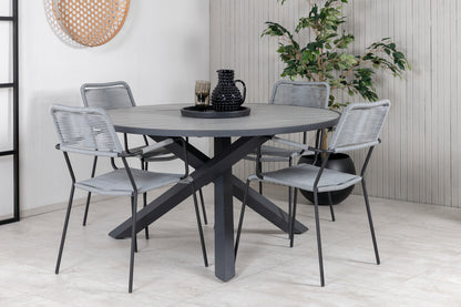 Parma, Lindos Spisegrupper Grå Mørkegrå