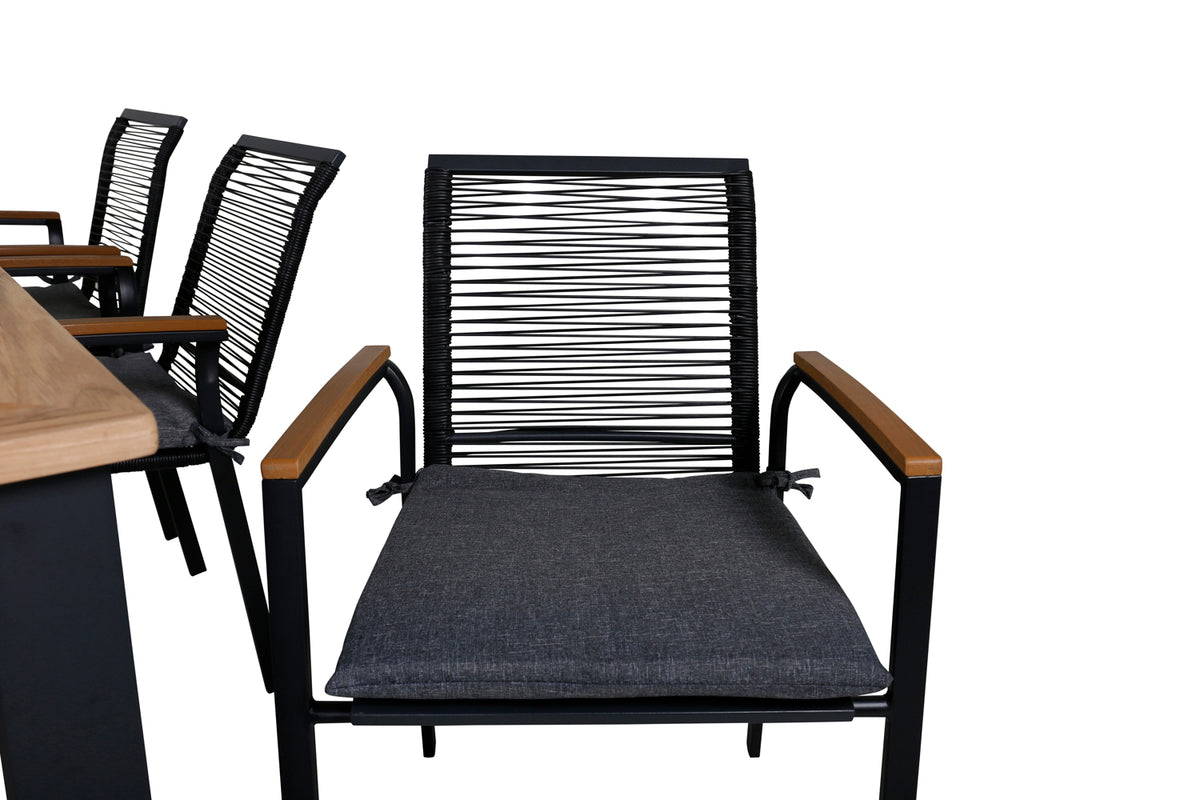 Panama, Dallas Spisegrupper Sort Natur