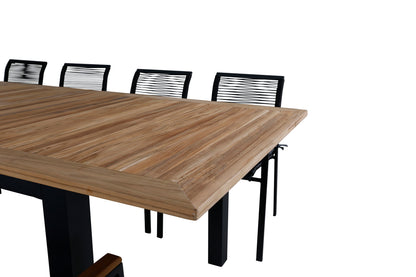 Panama, Dallas Spisegrupper Sort Natur