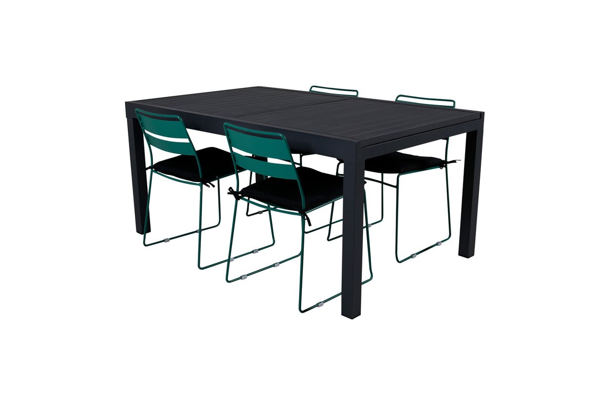 Marbella, Lina Spisegrupper Grøn Sort