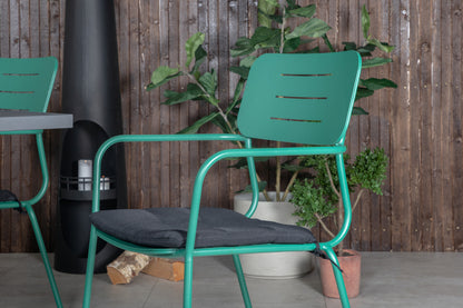 Nicke & Marbella Spisestole Grøn + Spisebord 160x100x75