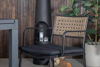 Paola & Marbella Spisestole Natur + Spisebord 160x100x75