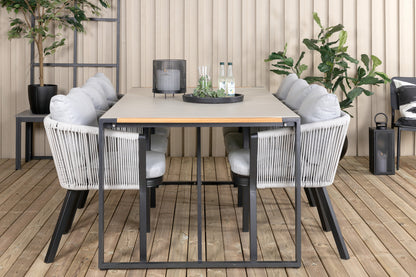 Spisegruppe Grå Sort