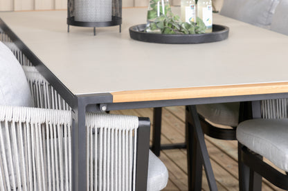 Spisegruppe Grå Sort