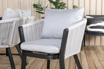 Spisegruppe Grå Sort