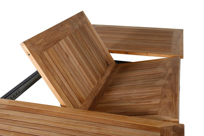 Panama Positionsstole Sort + Spisebord 160 x 90