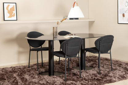 Pillan, Vault Oval Dining Set