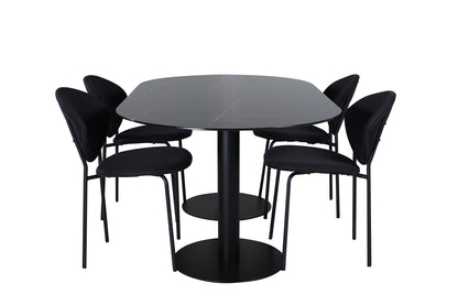 Pillan, Vault Oval Dining Set