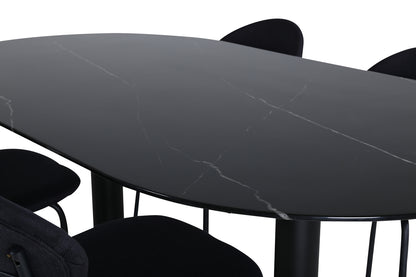 Pillan, Vault Oval Dining Set