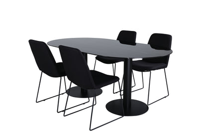 Pillan, Muce Oval Dining Set