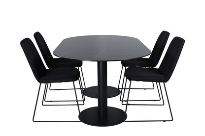 Pillan, Muce Oval Dining Set