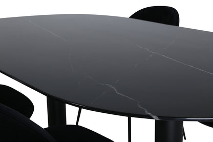 Pillan, Wrinkles Oval Dining Set