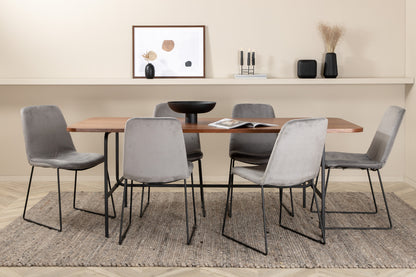 Uno, Muce Rektangulært Spisebordssæt