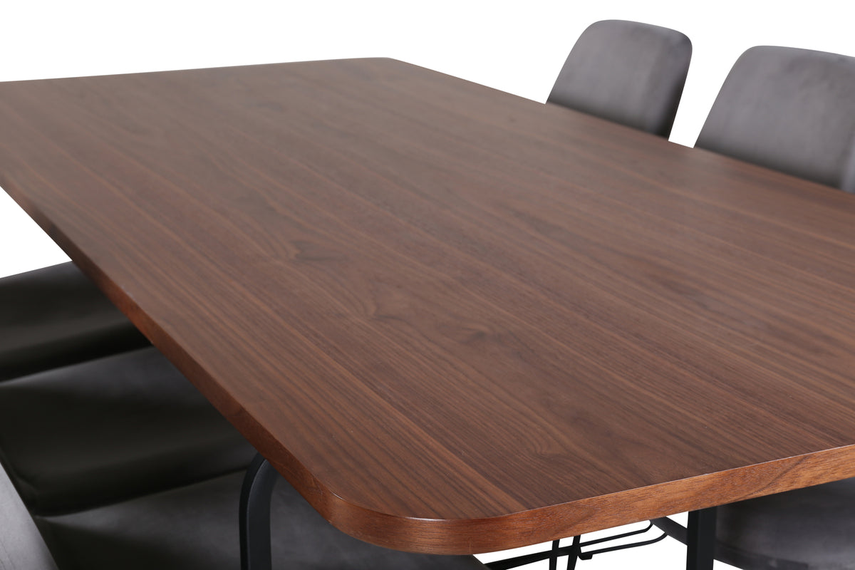 Uno, Muce Rektangulært Spisebordssæt