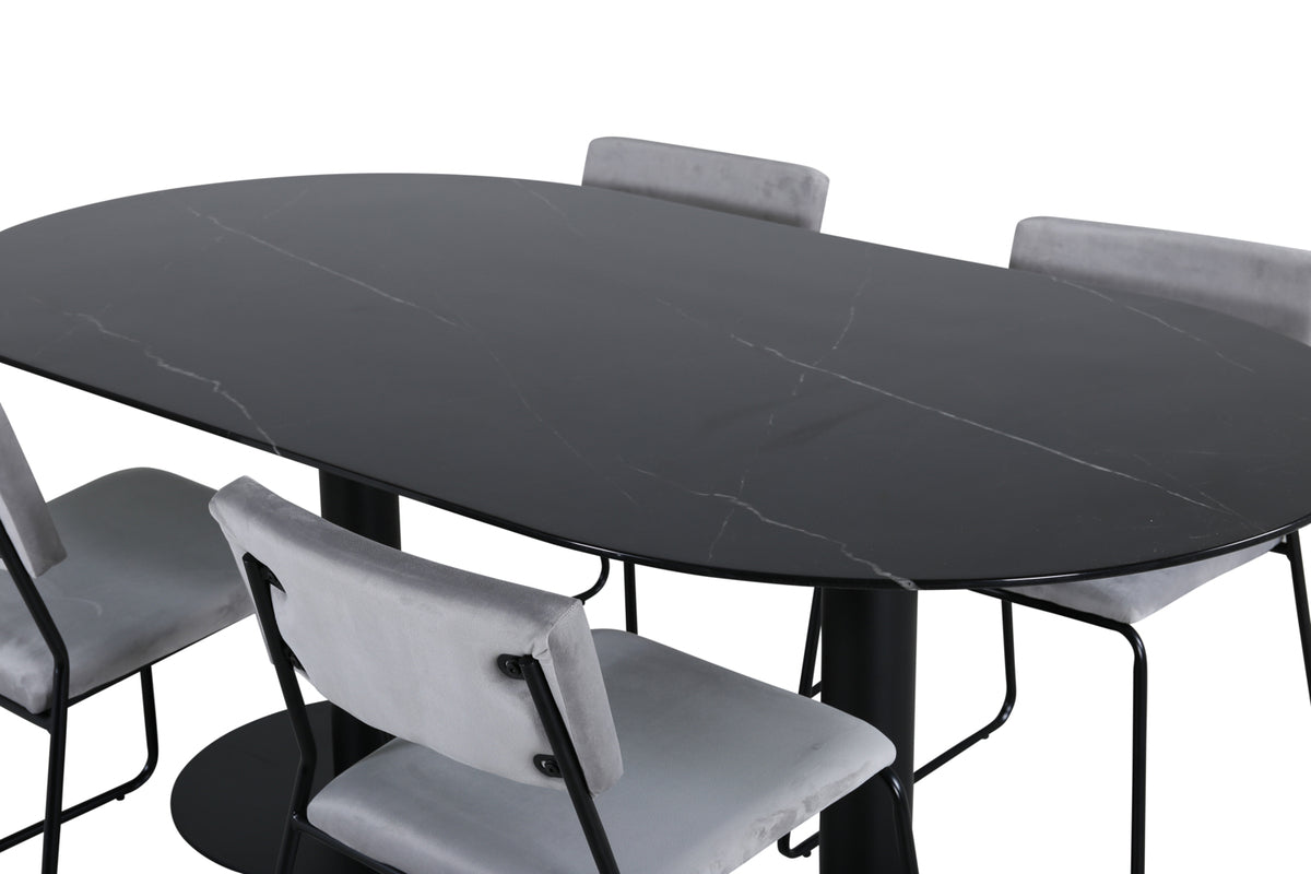 Pillan, Kenth Oval Dining Set