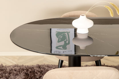 Pillan, Velvet Oval Dining Set