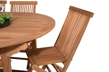 Kenya Spisebordsstole Natur + Spisebord 180 x 120