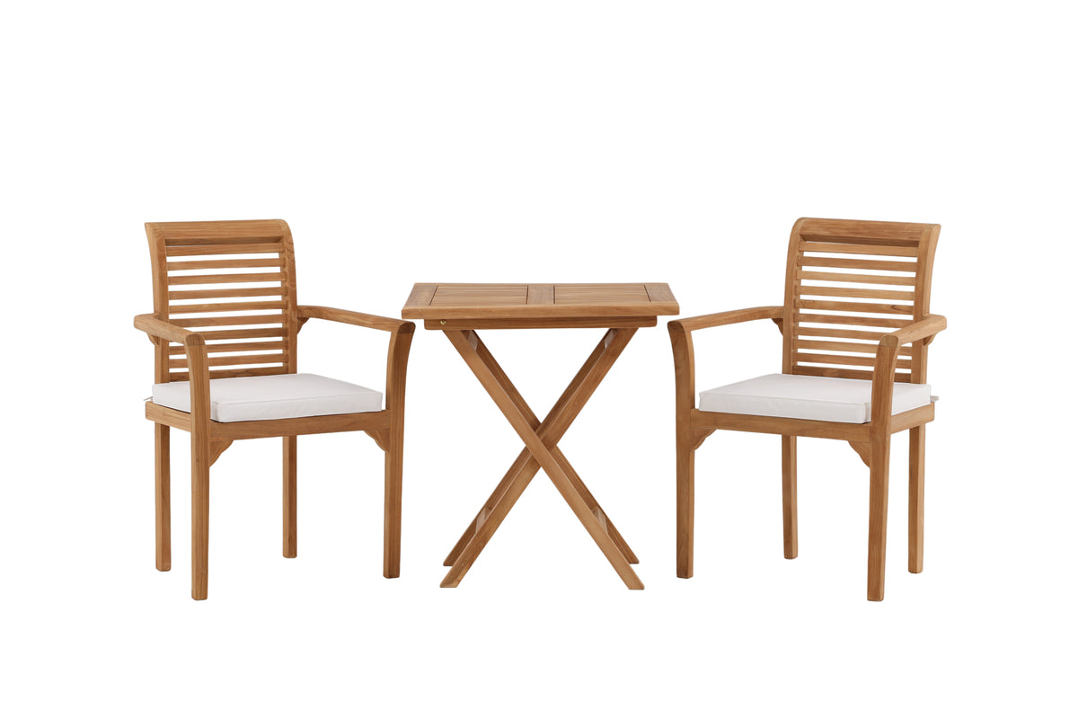 Kenya Spisebordsstole Guld + Spisebord 70